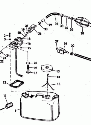 FUEL TANK-6 GALLON