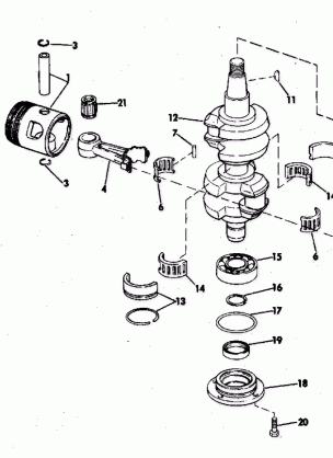 CRANKSHAFT & PISTON