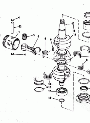 CRANKSHAFT & PISTON