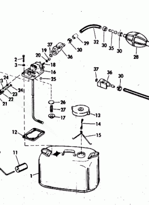 FUEL TANK-6 GALLON