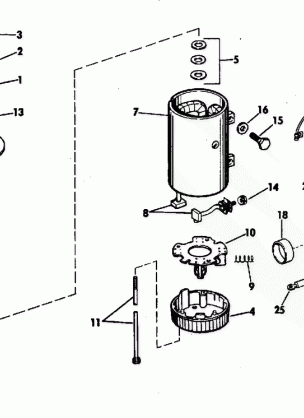 ELECTRIC STARTER & SOLENOID PRESTOLITE MODELS MGD-4110