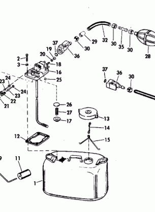 FUEL TANK-6 GALLON