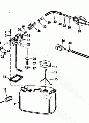 FUEL TANK-6 GALLON