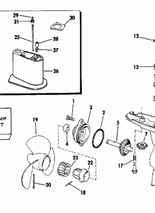 GEARCASE-STANDARD DRIVE