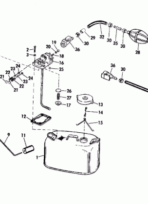 FUEL TANK-6 GALLON