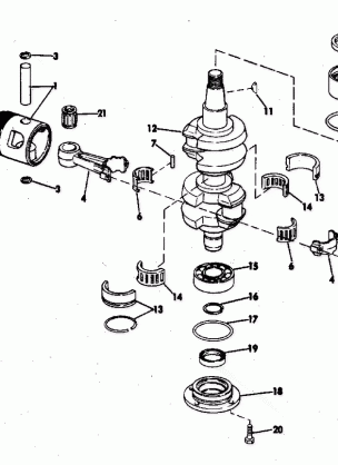 CRANKSHAFT & PISTON