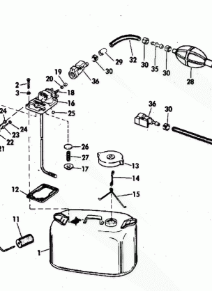 FUEL TANK-6 GALLON