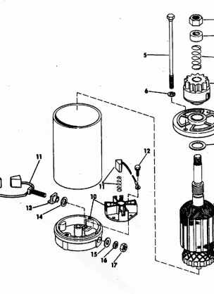 ELECTRIC STARTER AMERICAN BOSCH 10629-23-M030SM