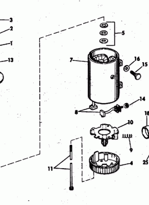 ELECTRIC STARTER & SOLENOID PRESTOLITE MODELS MGD-4110