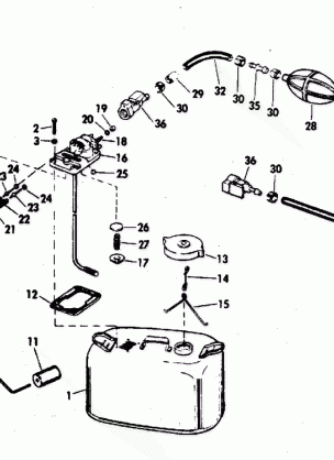 FUEL TANK-6 GALLON