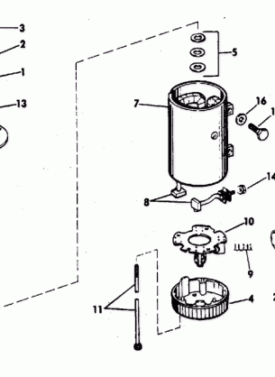 ELECTRIC STARTER & SOLENOID PRESTOLITE MODELS MGD-4110