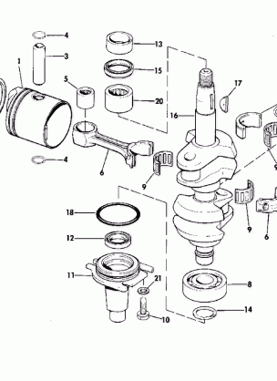 CRANKSHAFT & PISTON