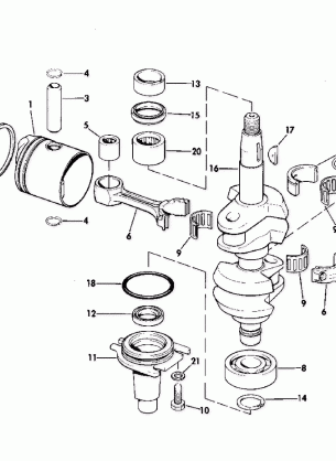 CRANKSHAFT & PISTON