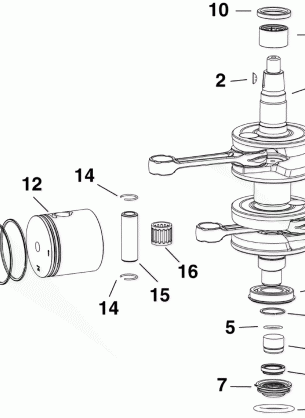 CRANKSHAFT & PISTONS