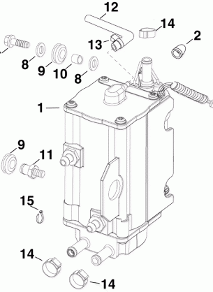 FUEL PUMP & VAPOR SEPARATOR