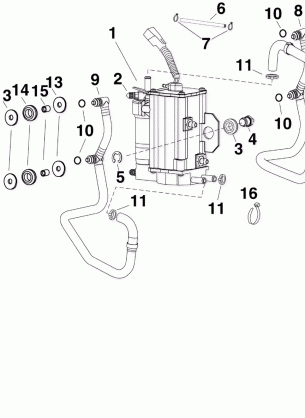 FUEL PUMP & VAPOR SEPARATOR