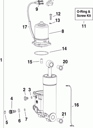 TRIM & TILT HYDRAULIC ASSEMBLY