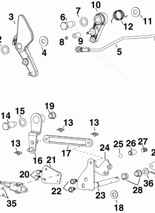 THROTTLE & SHIFT LINKAGE