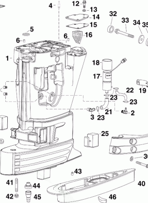 EXHAUST HOUSING