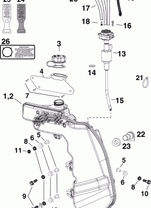 OIL TANK & PUMP