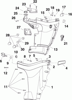 LOWER ENGINE COVER