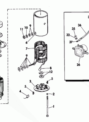 ELECTRIC STARTER AND SOLENOID