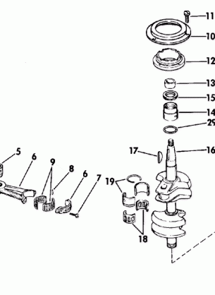 CRANKSHAFT AND PISTON