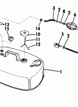 FUEL TANK - 3 GALLON