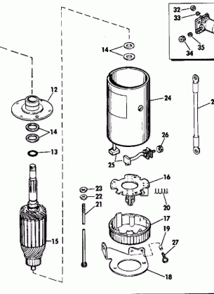 ELECTRIC STARTER AND SOLENOID