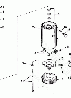 ELECTRIC STARTER AND SOLENOID PRESTOLITE MDLS MGD-4007