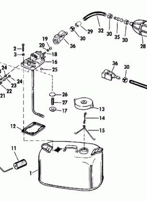 FUEL TANK-6 GALLON