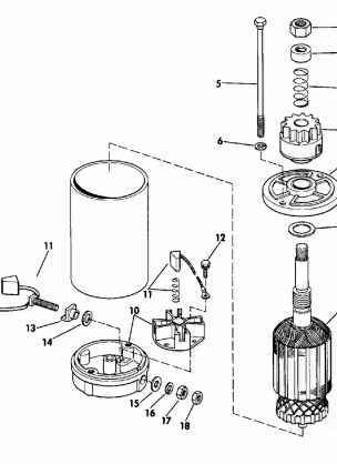 ELECTRIC STARTER AMERICAN BOSCH SMH 12C41