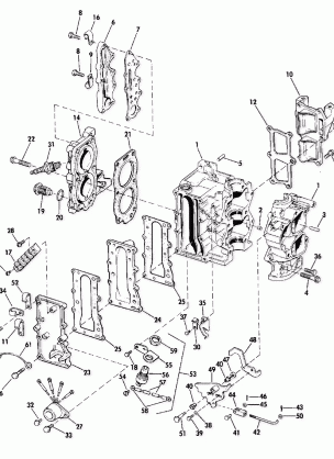 CYLINDER AND CRANKCASE