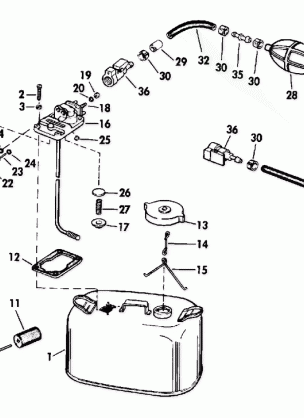 FUEL TANK-6 GALLON