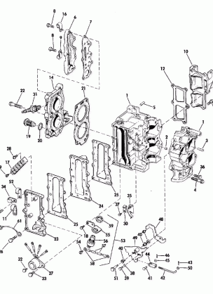 CYLINDER AND CRANKCASE