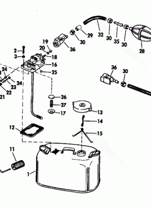 FUEL TANK-6 GALLON