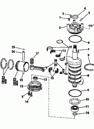 CRANKSHAFT & PISTON