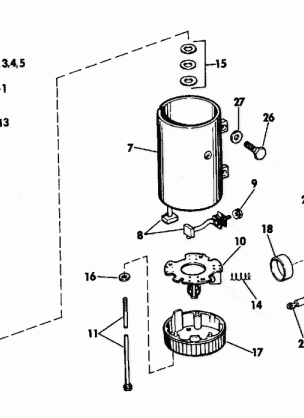 ELECTRIC STARTER & SOLENOID PRESTOLITE MODELS MKW 4001