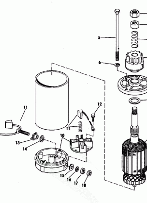 ELECTRIC STARTER AMERICAN BOSCH SMH 12C41