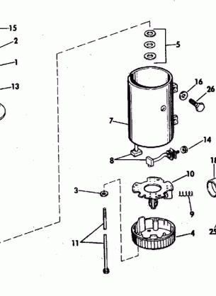 ELECTRIC STARTER & SOLENOID PRESTOLITE MODELS MGD-4007