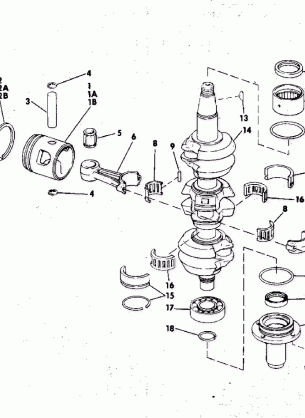 CRANKSHAFT & PISTON