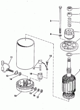 ELECTRIC STARTER AMERICAN BOSCH SMH 12B41 & SMH 12B43