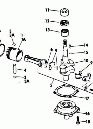 CRANKSHAFT & PISTON