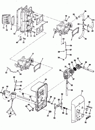 INTAKE MANIFOLD AND CARBURETOR GROUP