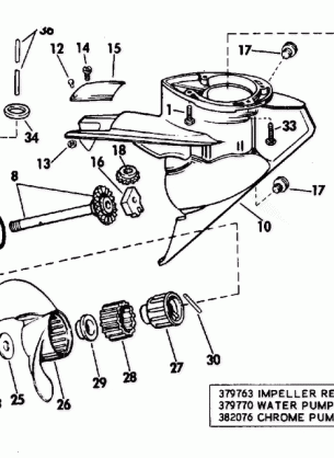 GEARCASE GROUP-WEEDLESS DRIVE