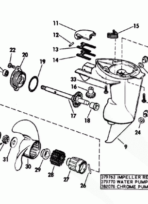 GEARCASE GROUP-STANDARD DRIVE