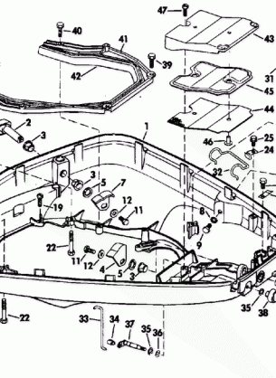 LOWER MOTOR COVER GROUP