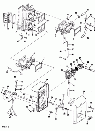 INTAKE MANIFOLD AND CARBURETOR GROUP