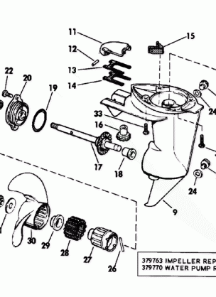 GEARCASE GROUP-STANDARD DRIVE