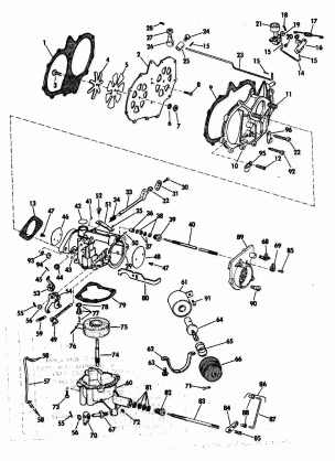 CARBURETOR GROUP ELECTRIC START